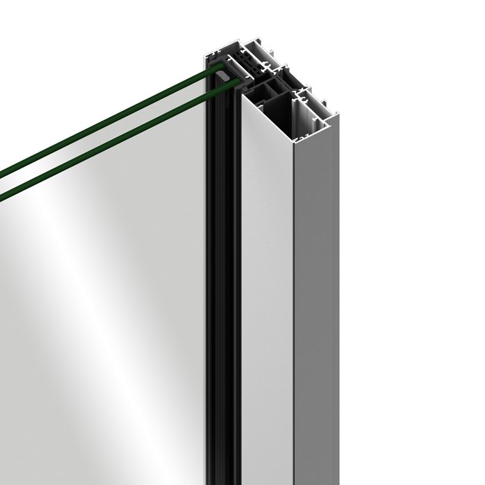 Ventana de aluminio corredera S140RP INFINITY Hoja Oculta