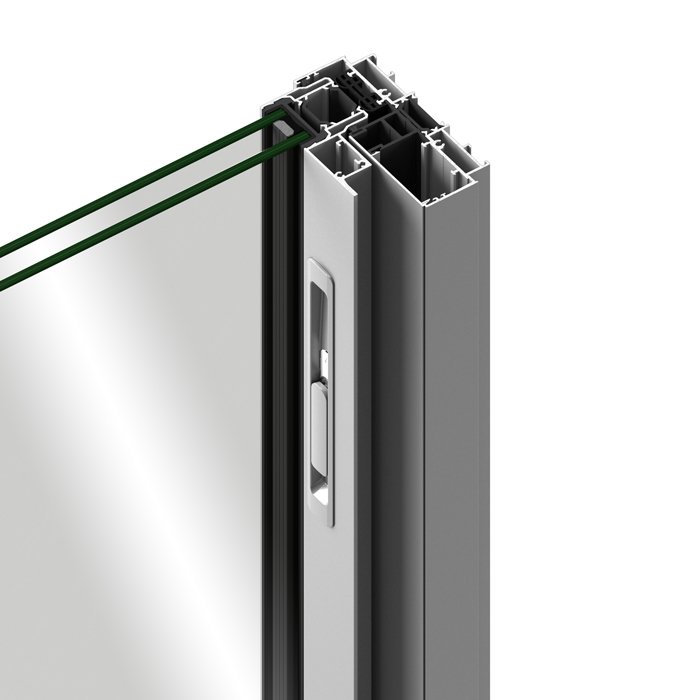 Ventana de aluminio corredera S140RP INFINITY Hoja Reducida